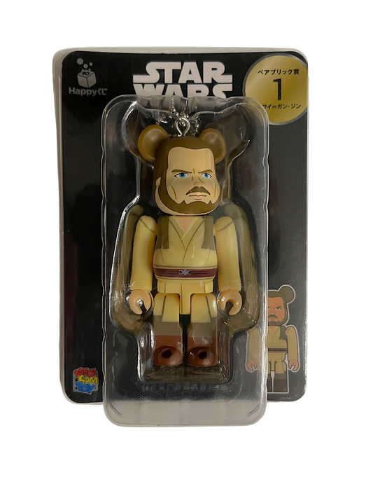 Be@rbrick Star Wars Quin-Gon Jinn Keychain by Medicom Toy