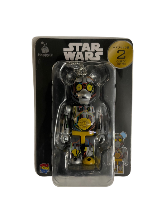 Be@rbrick Star Wars C3-PO Keychain by Medicom Toy