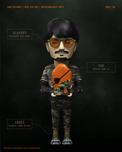 Game Designer (Boss Edition) Vinyl Figure by Danil YAD x Mighty Jaxx